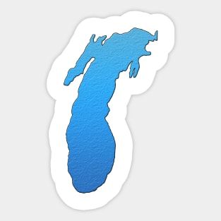 Lake Michigan Great Lakes Outline Sticker